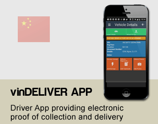 Help and Support for PRC vinDELIVER APP